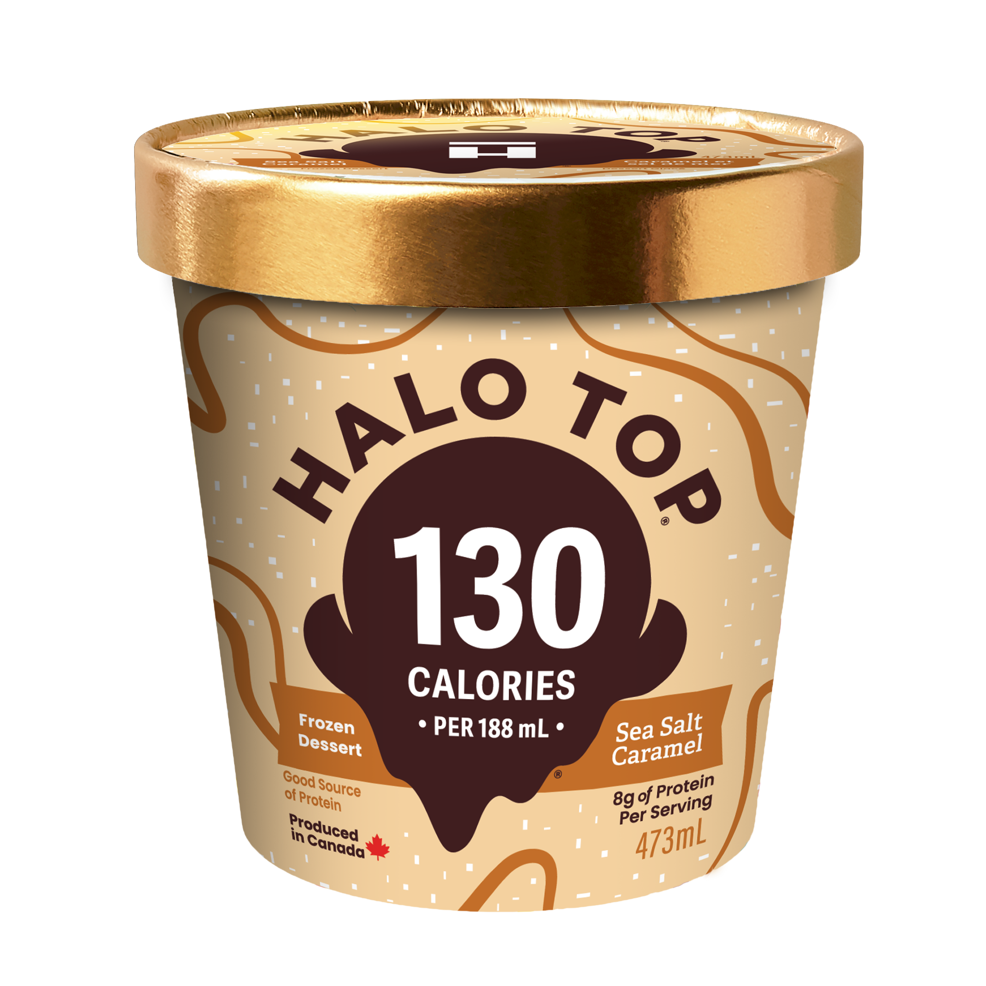 Sea Salt Caramel HALO TOP®